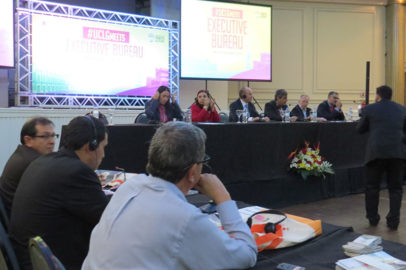 Foto de alcaldes en el congreso